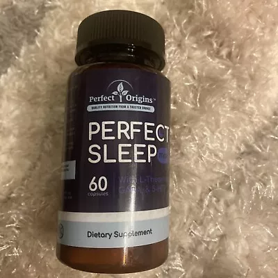 Perfect Origins Perfect Sleep Max 60Caps MoodStress Relaxation Anxiety Sleep • $30