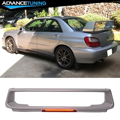 Fits 02-07 Subaru Impreza WRX Trunk Spoiler Wing Painted # 01G Premium Silver • $339.99