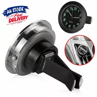 Car Gauge Clock Luminous Quartz Analog Watch Interior Digital Auto Dashboard • $11.75