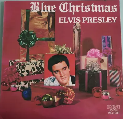 Elvis Presley Blue Christmas Australia Pressing 12'' Vinyl Lp 1976 KING OF ROCK • $19.99
