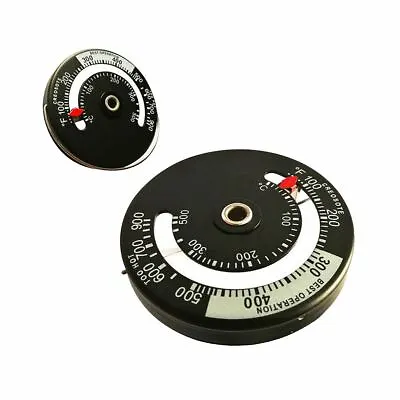£3.99 • Buy Magnetic Adjustable Stove Thermometer 500C Temperature Gauge Dial Pipe Flue Wood