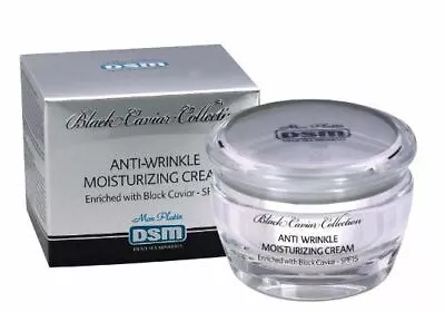 Mon Platin DSM Black Caviar Anti-Wrinkle Moisturizing Cream SPF 15 50ml • $32.95