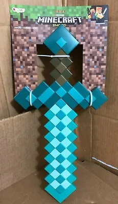 MINECRAFT 20  Diamond Sword Halloween Accessory ** • $17.99