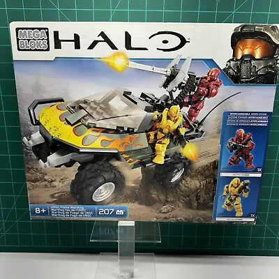 Mega Bloks Halo 97449 UNSC Flame Warthog W/ Super Poseable NEW SEALED BOX • $78.63