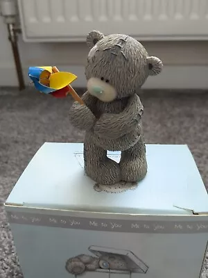 Me To You- Tatty Teddy Figurine. Bear With Blue Nose. 40218 You Put Me In A Spin • £7