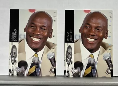 1993-94 Upper Deck SE #MJR1 Michael Jordan /Retirement Card NM-MT Lot Of 2 Cards • $17.99