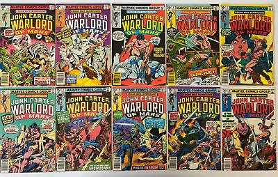 John Carter Warlord Of Mars 1 To 28 Ann 1 2 3 - Full 1977 Set - Marvel Comics • $209.11