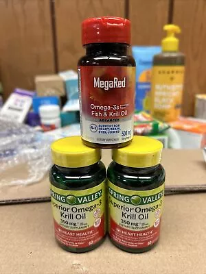 Fish & Krill Oil Lot Read!! • $23