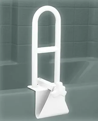  Bathroom Bathtub Shower Safety Metal Handle Rail Tub Clamp Senior Aid Elderly  • $29