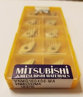 Vnmg332ma Ue6110 - Mitsubishi - 10 Pack - Brand New - Usa Stock - Vnmg160408-ma • $85