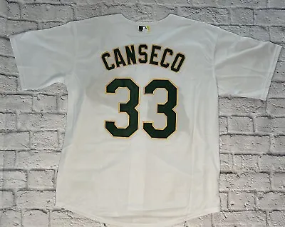 New!! Jose Canseco Oakland Athletics A's WHITE Home Baseball Jersey Men's Large. • $45