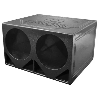 Qpower Dual 12  Woofer Box  Q Bomb  Turbo Ported • $242.49