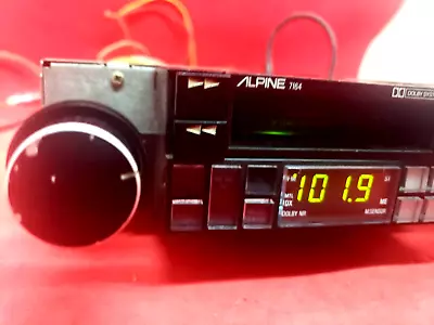 READ AD : Vintage OLD SCHOOL Alpine 7164 Car  Stereo 2 Tape/Cassette Player  • $169.99