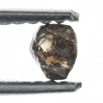 Octahedron 0.37 Carat 4.02X3.76X2.60MM Natural Loose Dark Brown Rough Diamond • $27