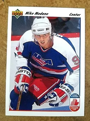 1991-92 NHL Upper Deck MIKE MODANO  USA Olympic Team  Card #32  NM-M?? • $1.95