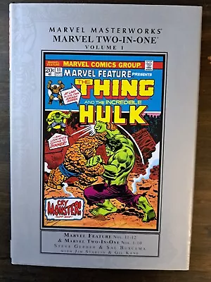 Marvel Masterworks Marvel Two-in-One Volume 1 (Hardcover 2013) • $80