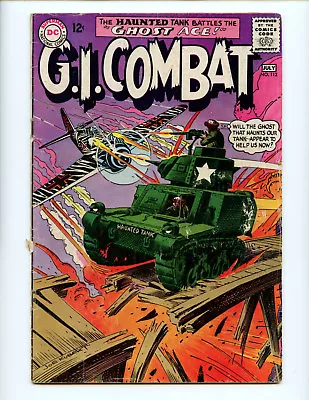 G.I. Combat 112 Plane Vs. Tank! Joe Kubert.  • $20