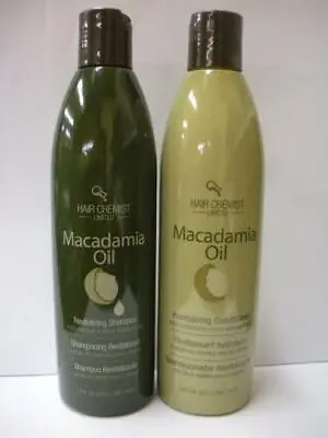 Hair Chemist Macadamia Oil Revitalizing Combo Shampoo 10 Oz. + Conditioner 10 Oz • £7.99