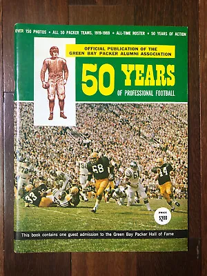 Green Bay Packers -50 Years Of Professional Football - HoF Mike Michalske Signed • $174.99