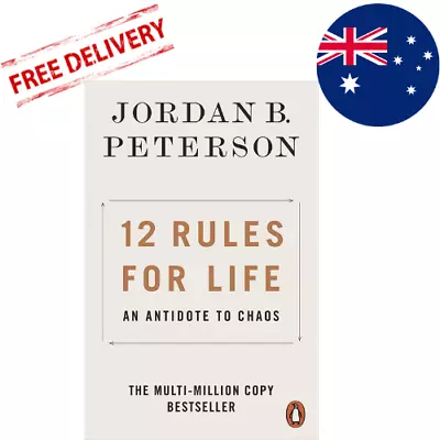 $14.95 • Buy 12 Rules For Life By Jordan B Peterson Bestseller (Paperback)