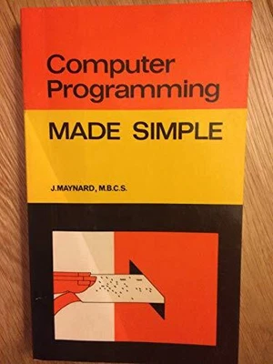 £3.50 • Buy Computer Programming (Made Simple Books) By Maynard, Jeff Paperback Book The