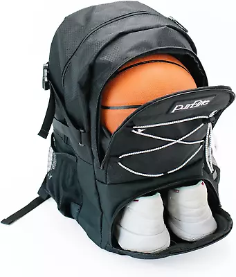 Xlarge Basketball Backpack With Shoe Compartment And Ball Holder–Waterproof & Ex • $40.88