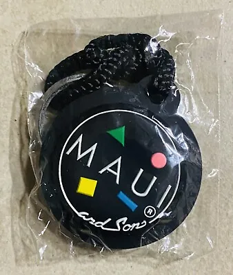 Maui And Sons Keychain Black! Surfing! NOS! Rare! • $9.99