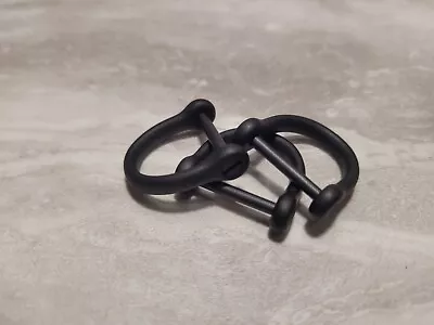 FEGVE Key Screw Shackle 316 Stainless Steel Metal Key Chain Ring (Pack Of 7) • $15