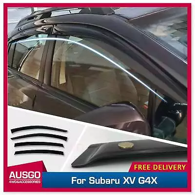 AUSGO Luxury Weather Shields For Subaru XV G4X 2011-2017 Weathershields • $65.31