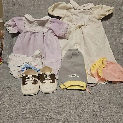 Cabbage Patch Vintage Clothing Lot Dress Purple Pink Gray Pant PJs • $17.99