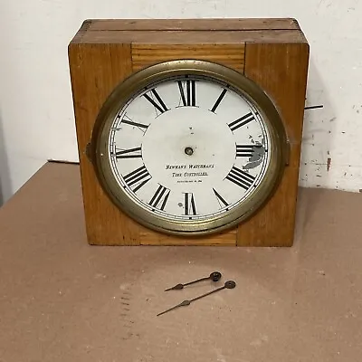 Antique Newman’s Watchman’s Time Controller Hubbell Style Marine Lever Clock • $79.99