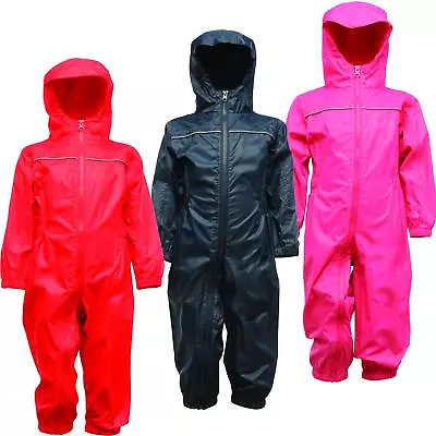 £17.78 • Buy Regatta Paddle Kids Waterproof All-in-one Suit Breathable Rainsuit