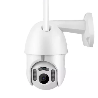 720P Outdoor Waterproof WiFi IP CCTV PTZ Dome Security Camera For RHS • £47.38