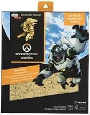 $33.71 • Buy IncrediBuilds: Overwatch: Reinhardt 3D Wood Model And Poster (Incredibuilds)