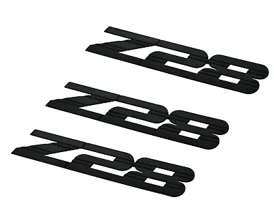 3pcs New For 1993-2002 Z28 Fender Rocker Adhesive Emblem GM 10139552 ( Black） • $99.99