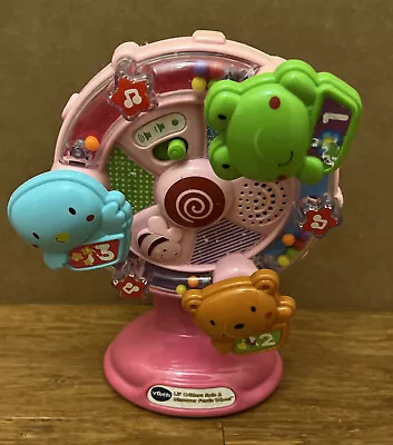 VTECH Lil Critters Spin Discover Ferris Wheel High Chair Suction Cup Baby Toy • $5.99