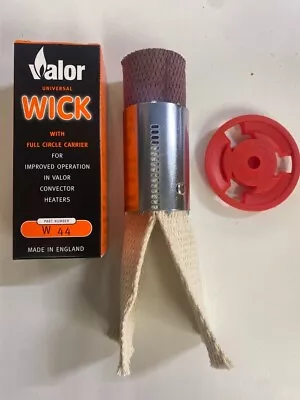 Valor W44 Paraffin Wick With Cleaner Trimmer Full Carrier Valmin W13 W33 • £22.49