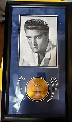 Elvis Presley Strand Piece Of Hair Authentic COA Displayed Framed Collectible • $200