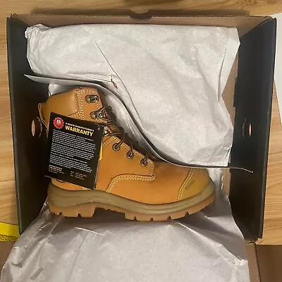 Oliver Workboots 55332Z Wheat Zip Sided Boot - Size US7.5 • $67