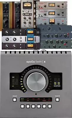 Universal Audio Apollo Twin X DUO Heritage Edition 10x6 Thunderbolt Audio • $899.10