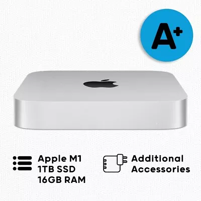 Mac Mini M1 16gb RAM 1TB SSD - With Keyboard Mouse & Dock - Excellent Condition • £760