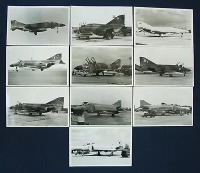 RAF/RN PHANTOMS - ORIGINAL B/W PHOTOS X10 RARE Lot.3 • £2.99