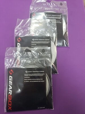 $29.95 • Buy GEARBOX CLEAR MONO String 16 Gauge 45 Feet Package String / 3 Packs