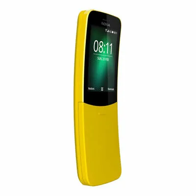 £95.99 • Buy New In Box Nokia 8110 4G Dual Sim Yellow ( Unlocked International Smartphone