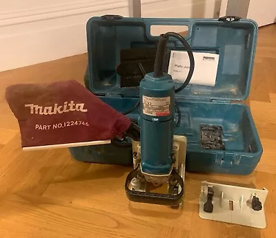 Makita 3901 Professional Biscuit /Plate Jointer & Dust Bag & Carry Case - 110V  • £45