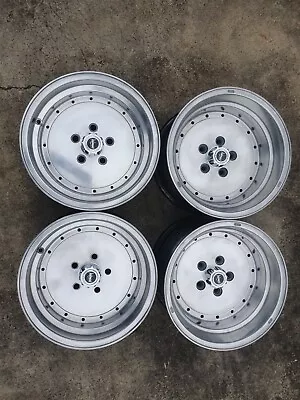 Armorlite Deep Dish 14x7 14x8 Fit Holden HK HT HG Torana Polished New Nuts/caps  • $1650