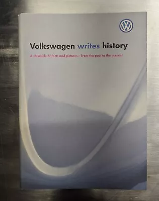 Volkswagen Writes History / Factory Booklet / NO RESERVE • $1.99