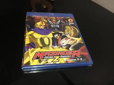 Mazinger Z Edition Impact Blu Ray +DVD Episodes 15-18 • $34.45