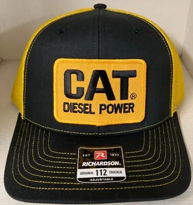 Caterpillar CAT Diesel Power SNAPBACK TRUCKER Hat Cap Classic New! • $29.95