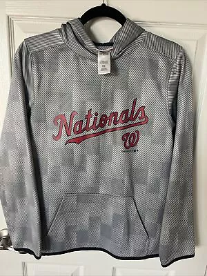 MLB Merchandise Washington Nationals Gray Hoodie Men’s X-Large  • $19.90